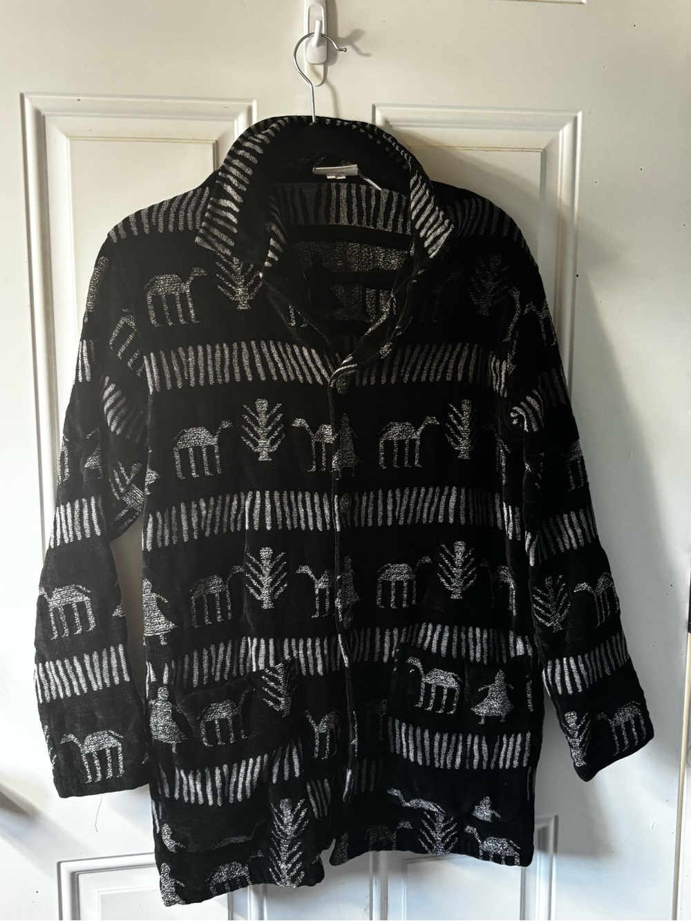 Vintage Tribal- Animal - Aztec Patterned Coat from Chico